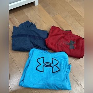 Under Armour Kids' Red, Blue, and Navy Hoodies